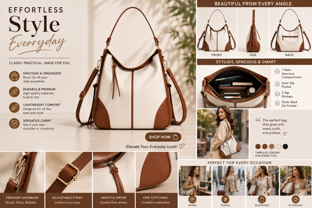 MINTEGRA vs Realer Hobo Crossbody Bag