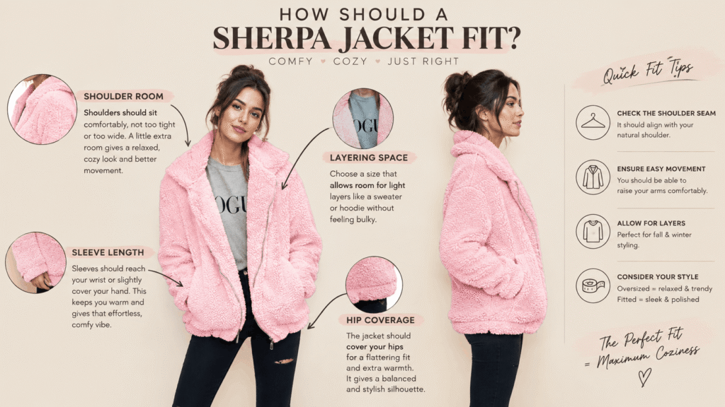 PRETTYGARDEN Sherpa Fleece Jacket