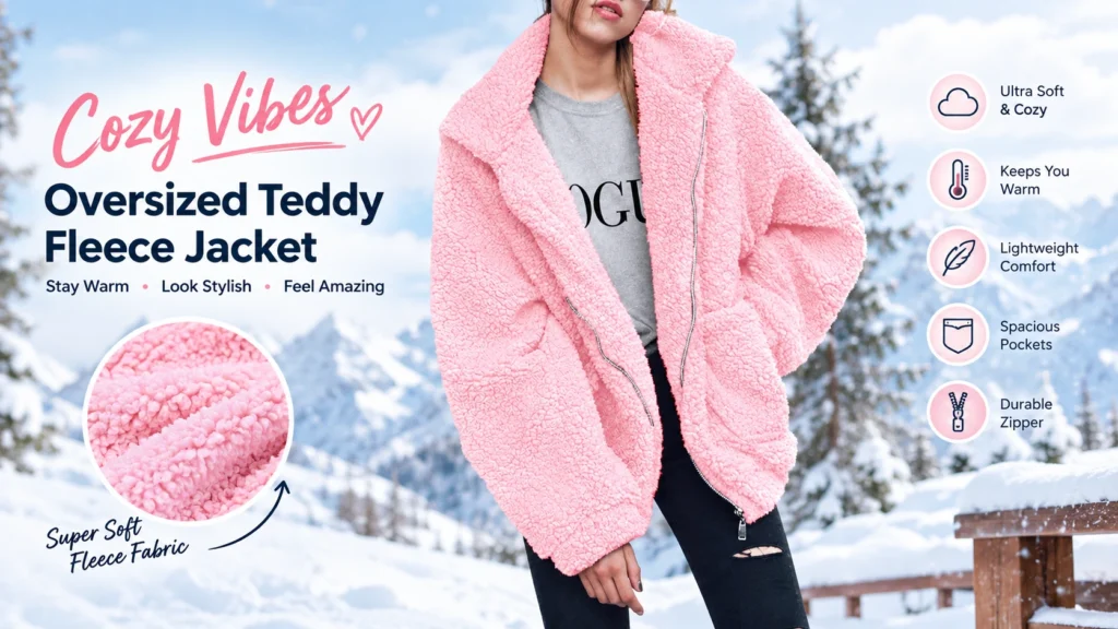 what to wear with a sherpa jacket