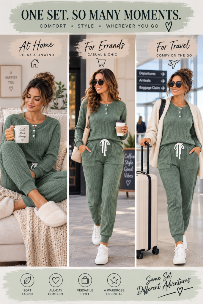women matching lounge set styles